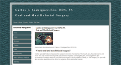 Desktop Screenshot of jawsurgery.org